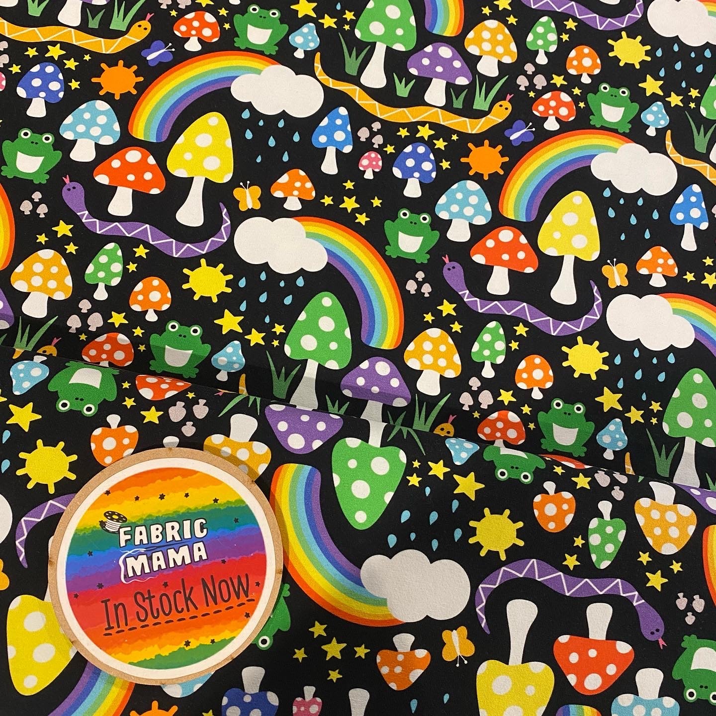 PREORDER Dark forest - Brushed Back French Terry Fabric – Kids Stretch Fabric UK