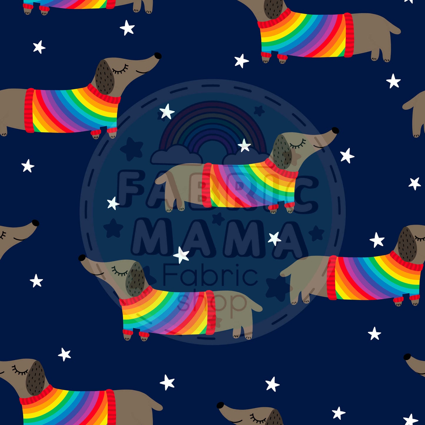 PREORDER Hot Dogs - Brushed Back French Terry Fabric – Kids Stretch Fabric UK