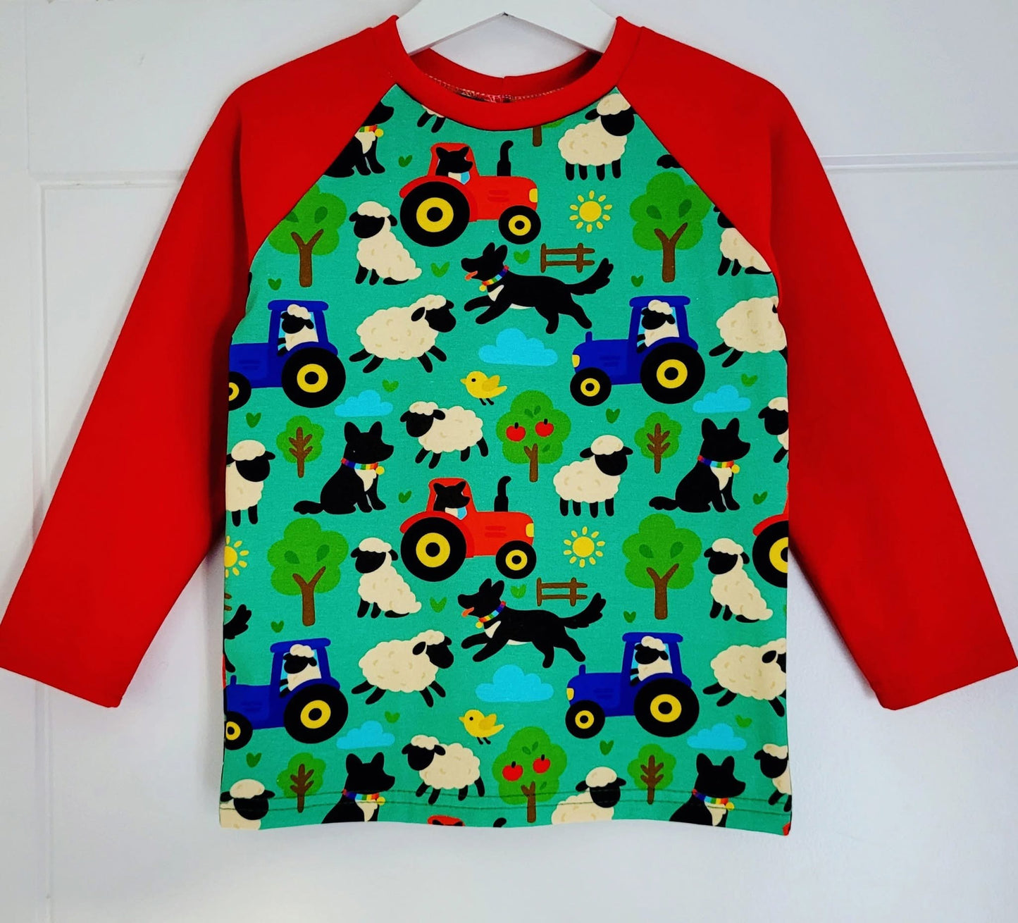 Round em up! - premium cotton lycra jersey kids stretch fabric