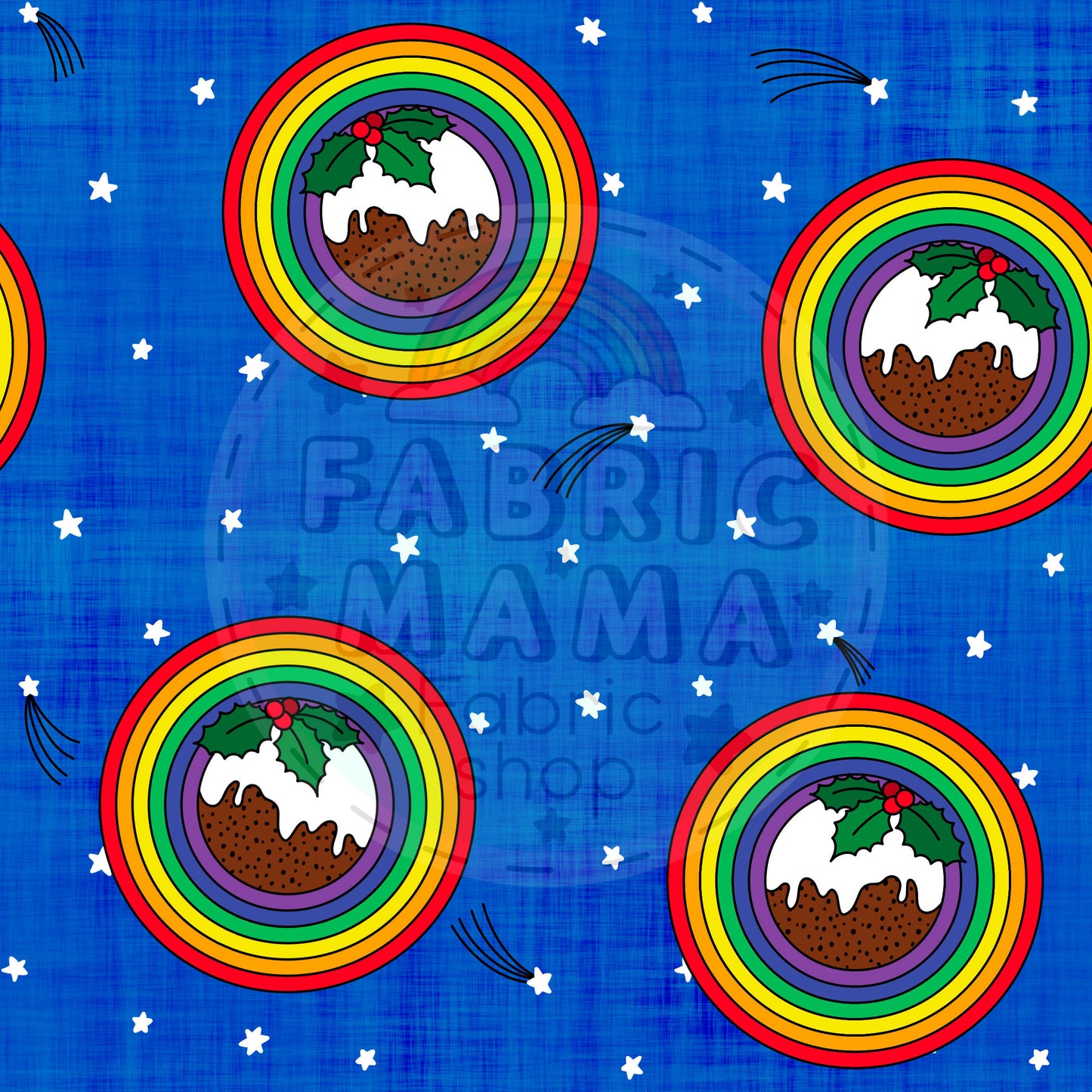PREORDER Planet pud - Brushed Back French Terry Fabric – Kids Stretch Fabric UK