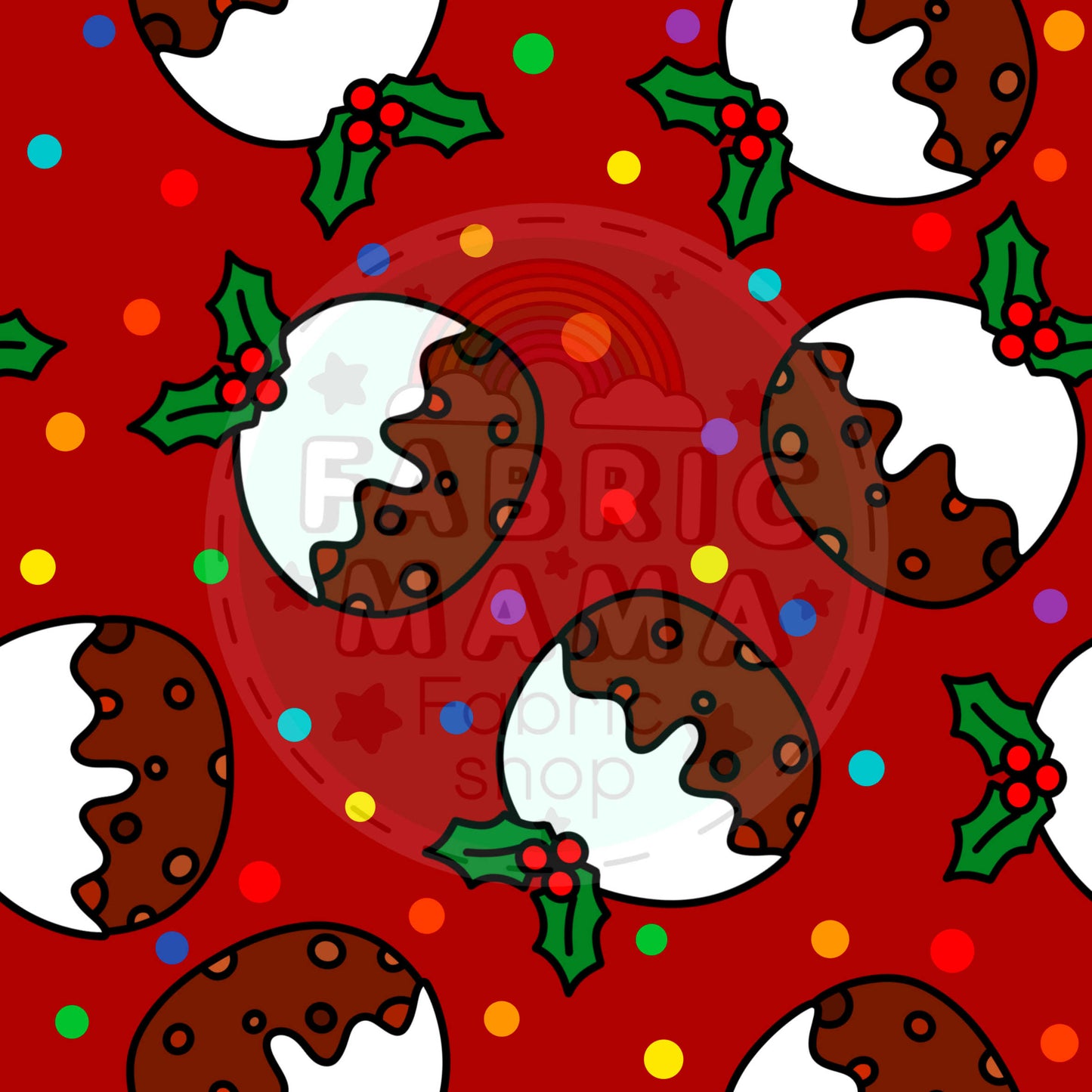 PREORDER Puddings - Brushed Back French Terry Fabric – Kids Stretch Fabric UK