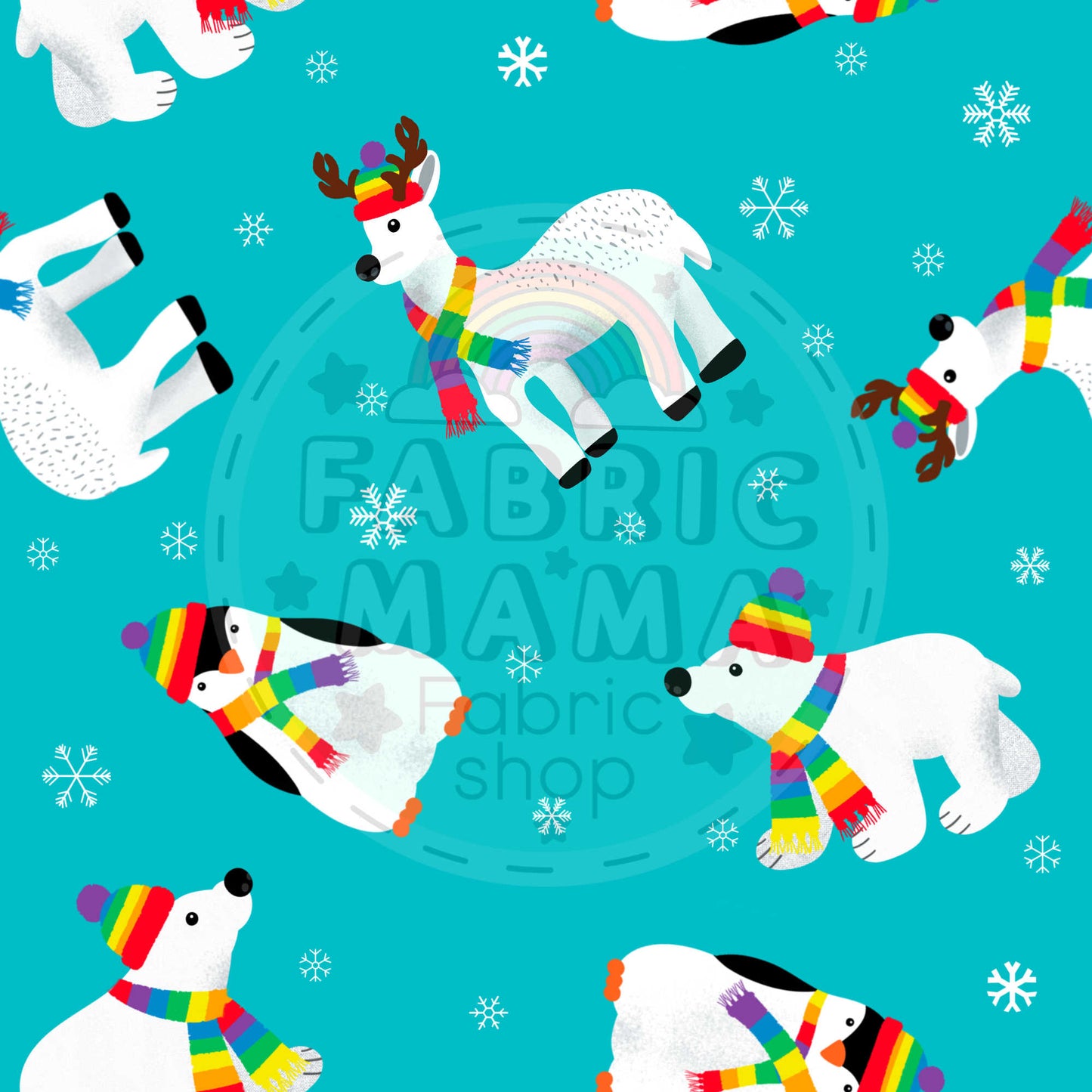 PREORDER Wrap up warm - Premium Cotton Lycra Jersey Fabric – Kids Stretch Fabric UK