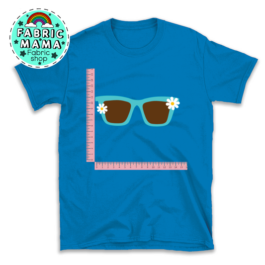 DTF iron on transfer- Tutti Frutti Sunglasses image 0