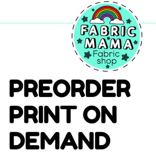 PREORDER Print on demand - your choice of fabric base and design or PYO. image 0