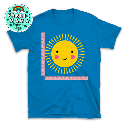 DTF iron on transfer- Tutti Frutti Sun image 0