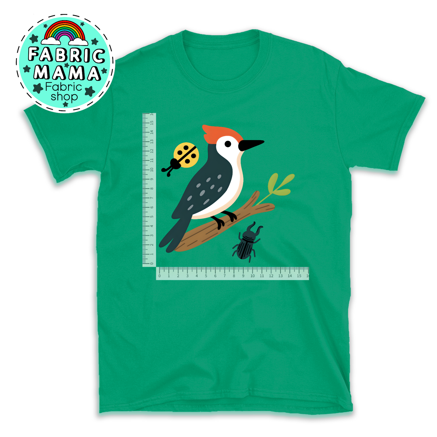 Woodpecker woods DTF iron on transfer image 0