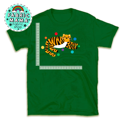 Tiger tiger! DTF iron on transfer image 0