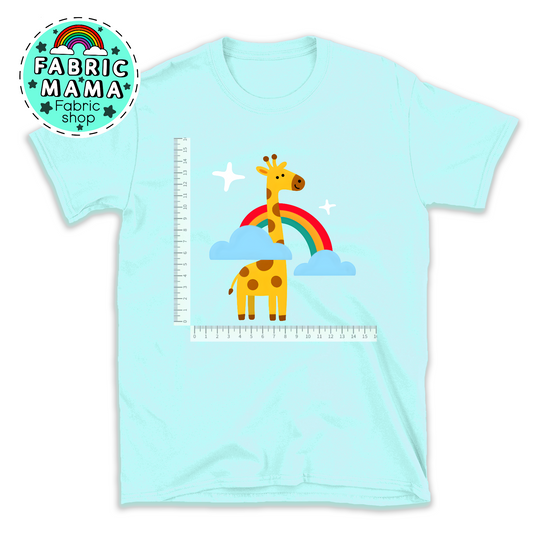 Gerry giraffe DTF iron on transfer image 0