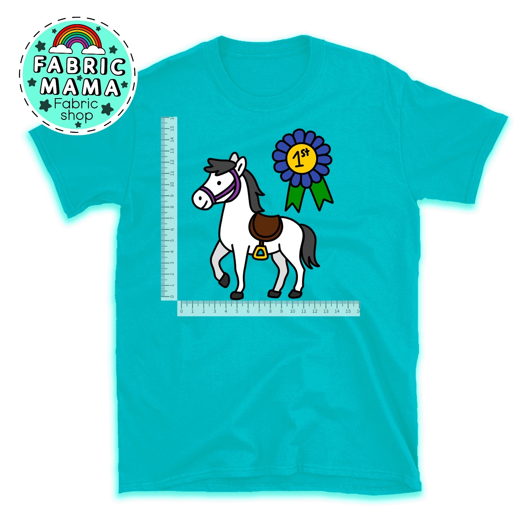 DTF iron on transfer- PONY TRIALS image 0