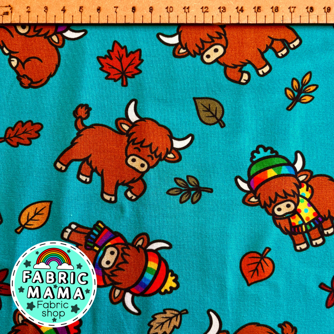 Cosy Coos -Premium Cotton Lycra Jersey Fabric – Kids Stretch Fabric UK