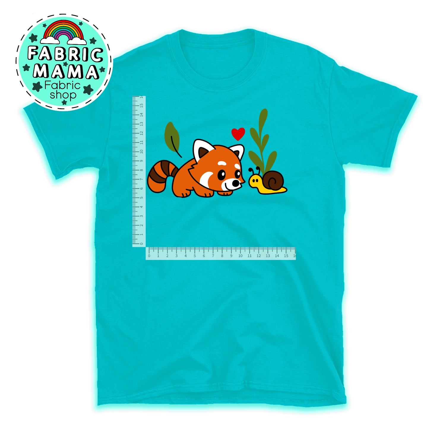 DTF iron on transfer-RED PANDA PALOOZA 2 image 0