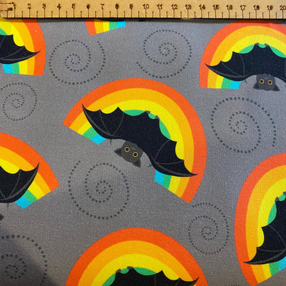 PREORDER Hanging around - Brushed Back French Terry Fabric – Kids Stretch Fabric UK