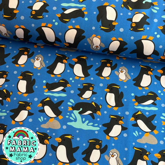 PREORDER Rock Hoppers - Premium Cotton Lycra Jersey Fabric – Kids Stretch Fabric UK