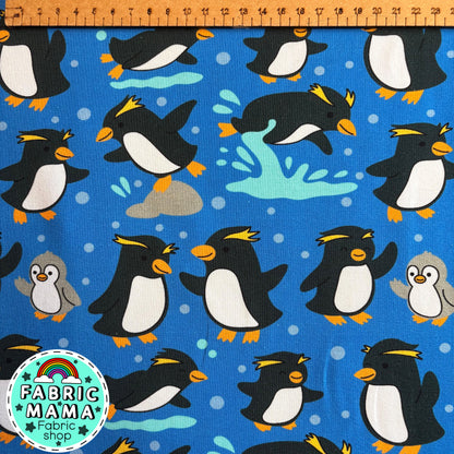 PREORDER Rock Hoppers - Premium Cotton Lycra Jersey Fabric – Kids Stretch Fabric UK