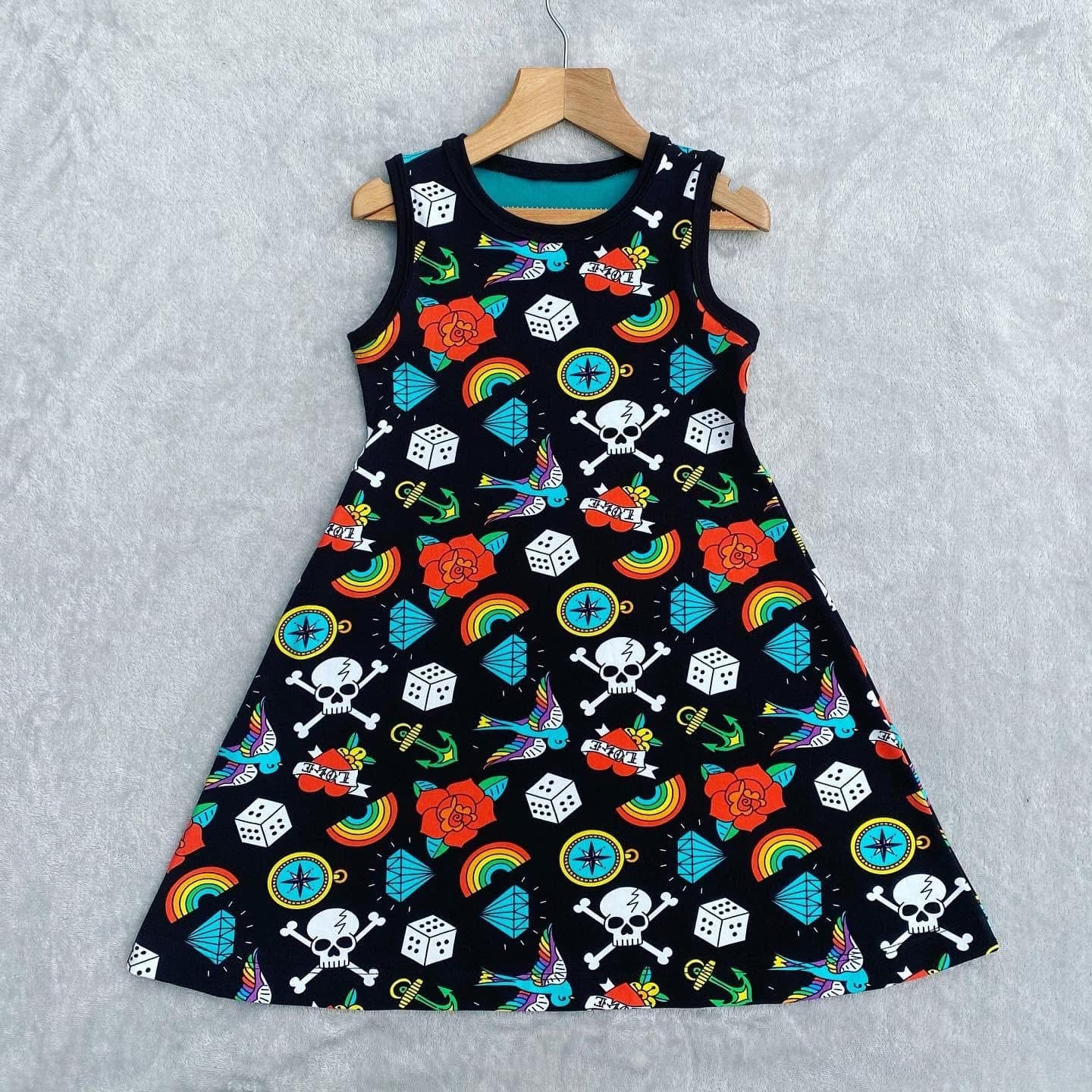 T is for tatt - premium cotton lycra jersey kids stretch fabric