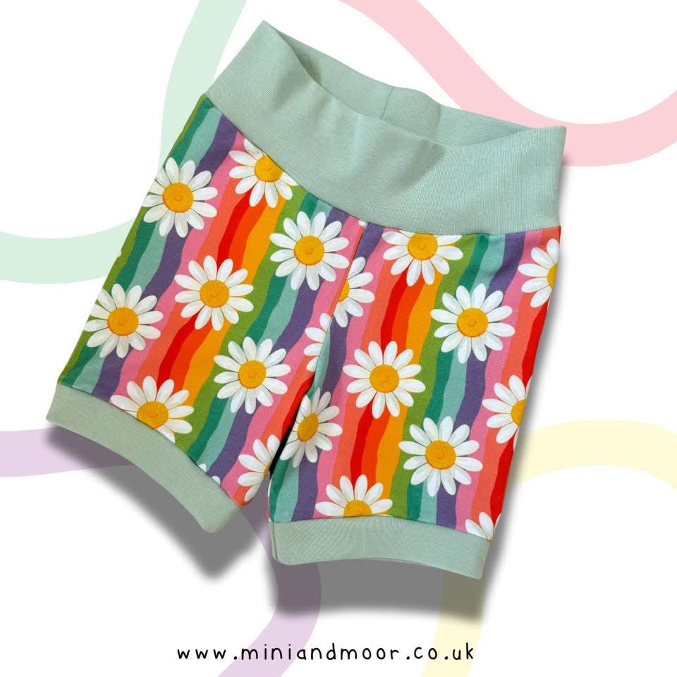 Daisy daisy - Premium cotton lycra jersey kids stretch fabric