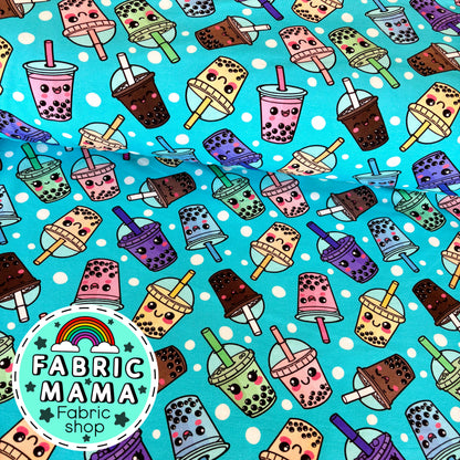 Boba - premium cotton lycra jersey kids stretch fabric