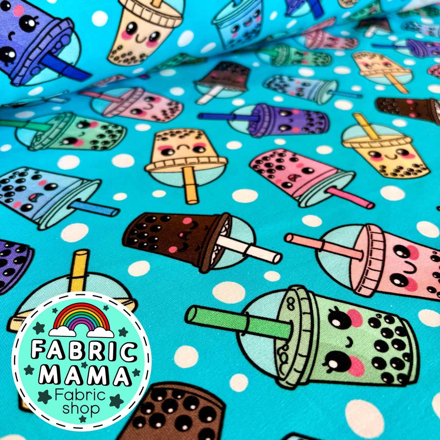 Boba - premium cotton lycra jersey kids stretch fabric