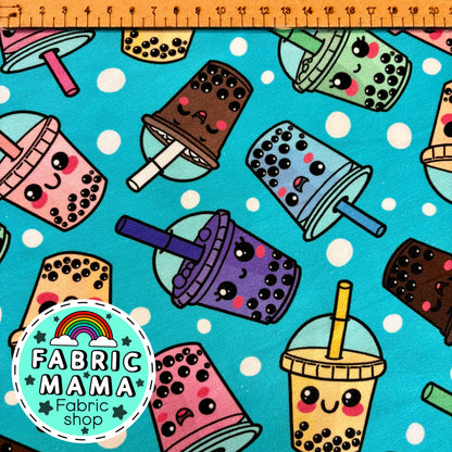 Boba - premium cotton lycra jersey kids stretch fabric