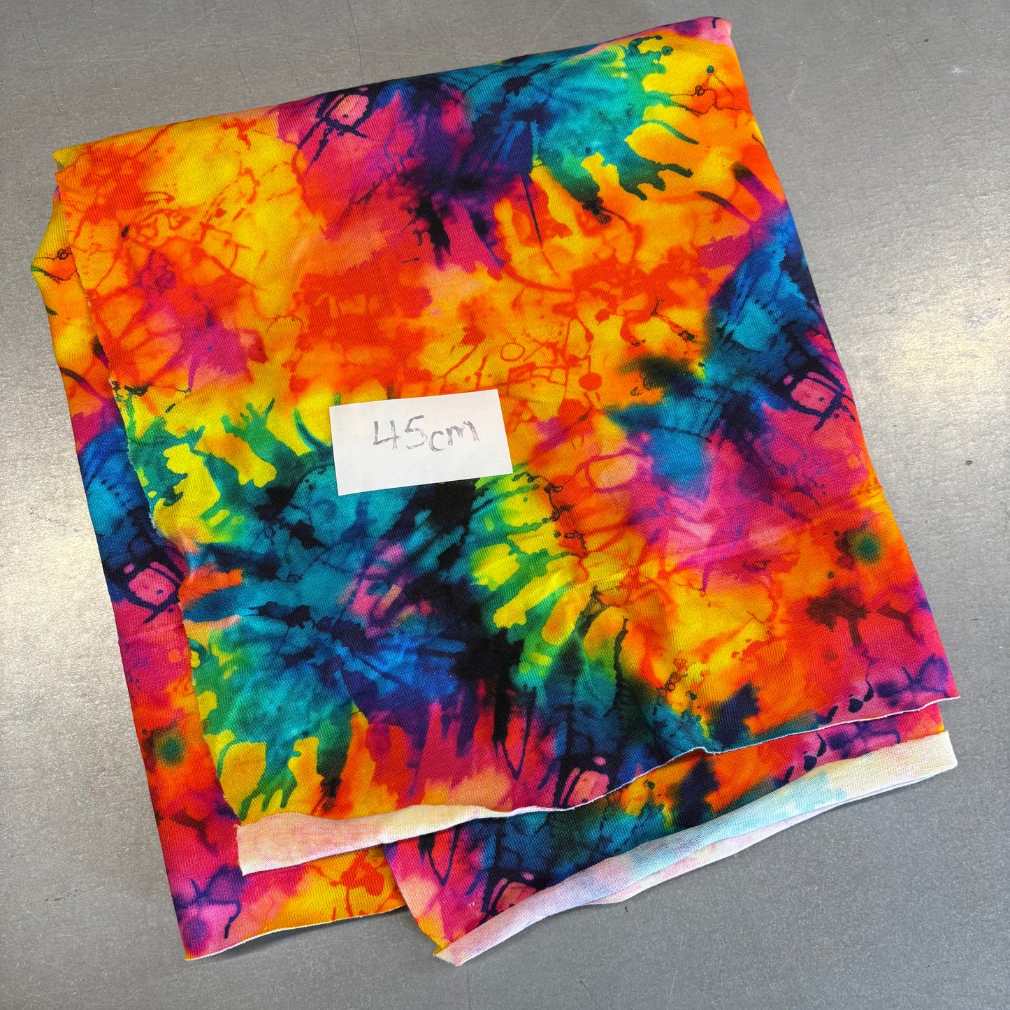 BOLT END Rainbow Tie Dye 45cm - Premium cotton lycra