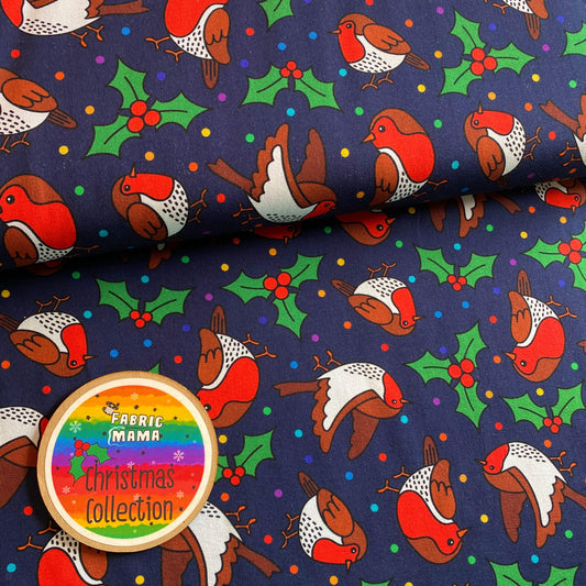 Robins -220gsm Premium Cotton Lycra Jersey Fabric – Kids Stretch Fabric UK