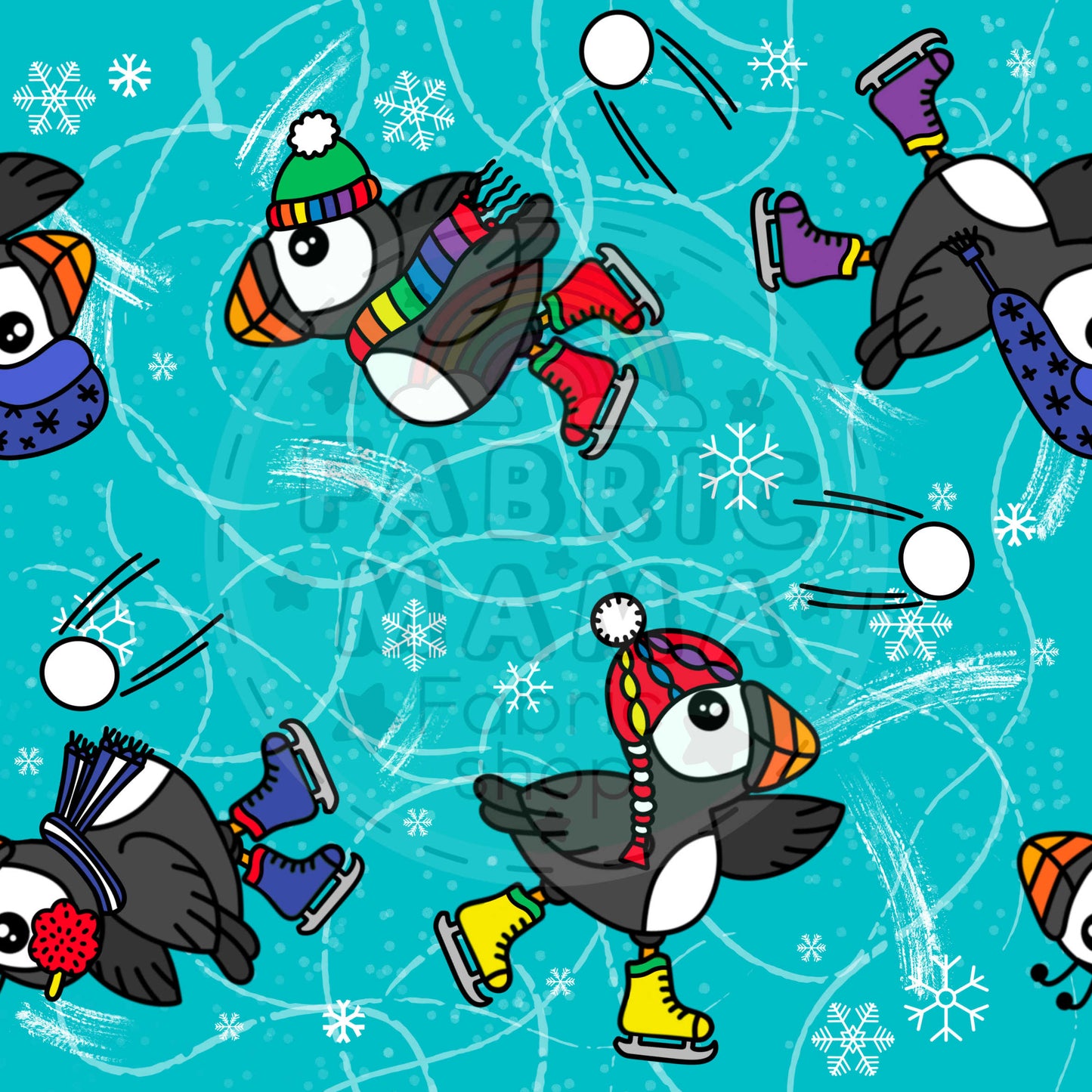 PREORDER Skater Puffs  - Premium Cotton Lycra Jersey Fabric – Kids Stretch Fabric UK