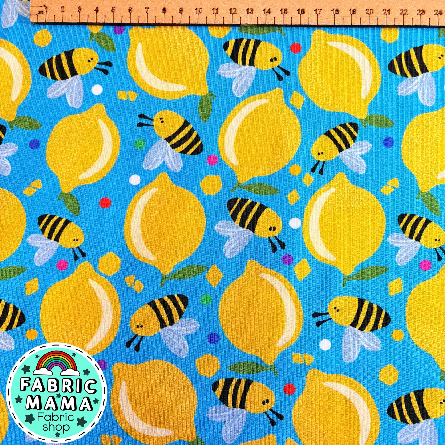 PREORDER Citrus bees - Premium cotton lycra image 1