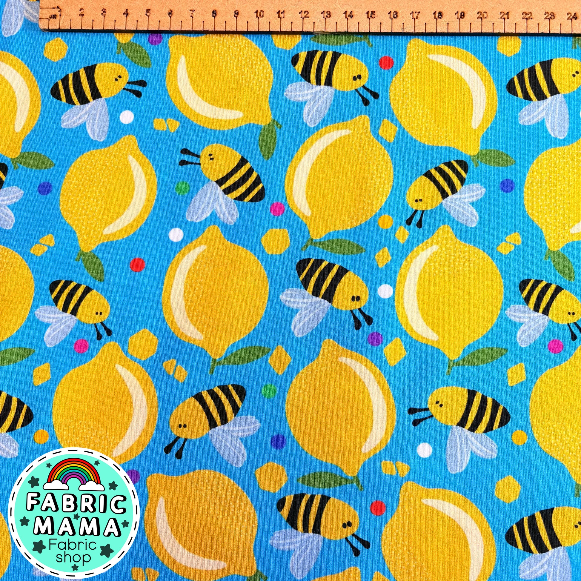 PREORDER Citrus bees - Premium cotton lycra image 1