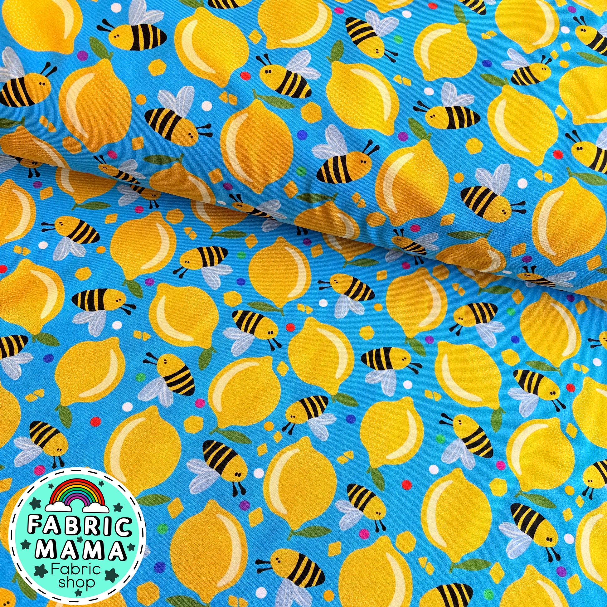 PREORDER Citrus bees - Premium cotton lycra image 0