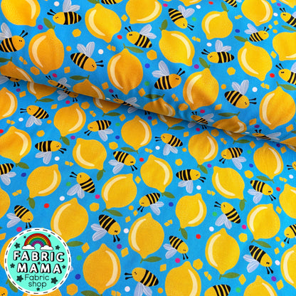 PREORDER Citrus bees - Premium cotton lycra image 0