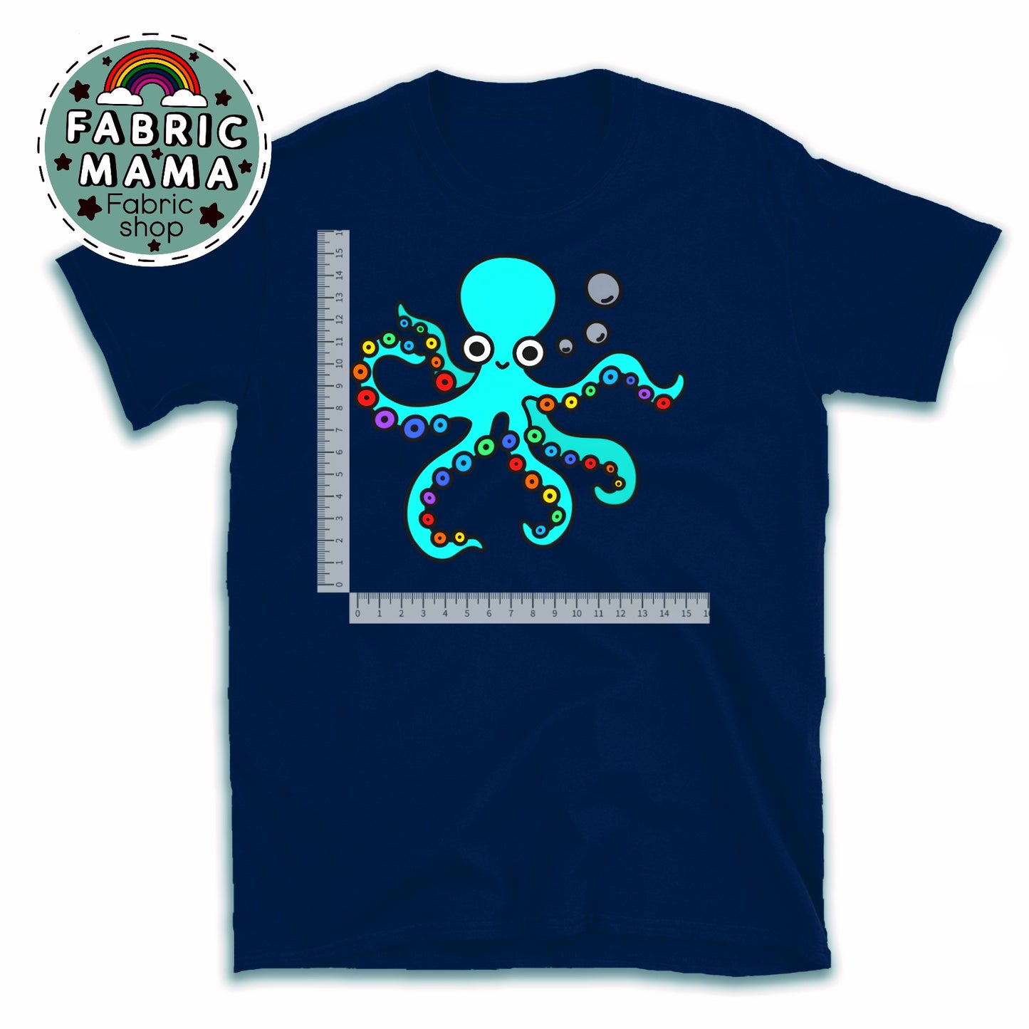 DTF iron on transfer- Octopi image 0