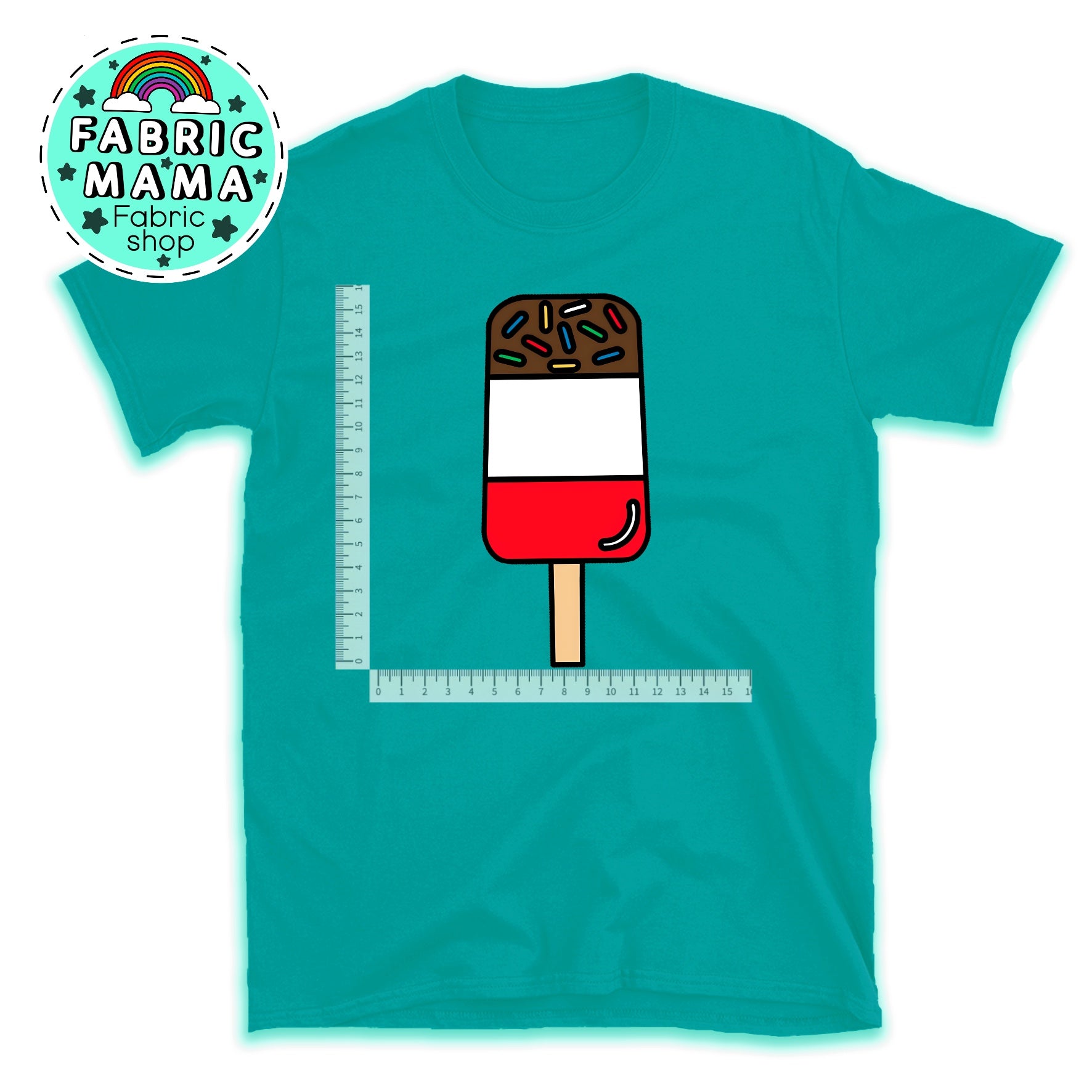 DTF iron on transfer- Ice Lolly image 0